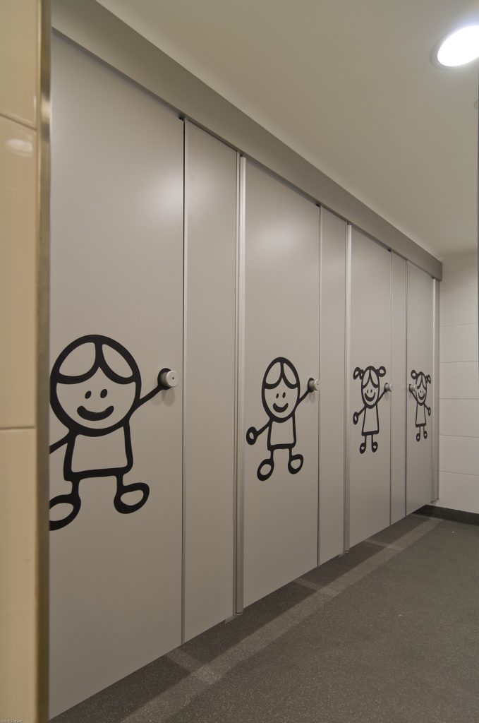 Hermeta HerboKern Secure Plus sanitaire wanden toilet Brede school Asperen