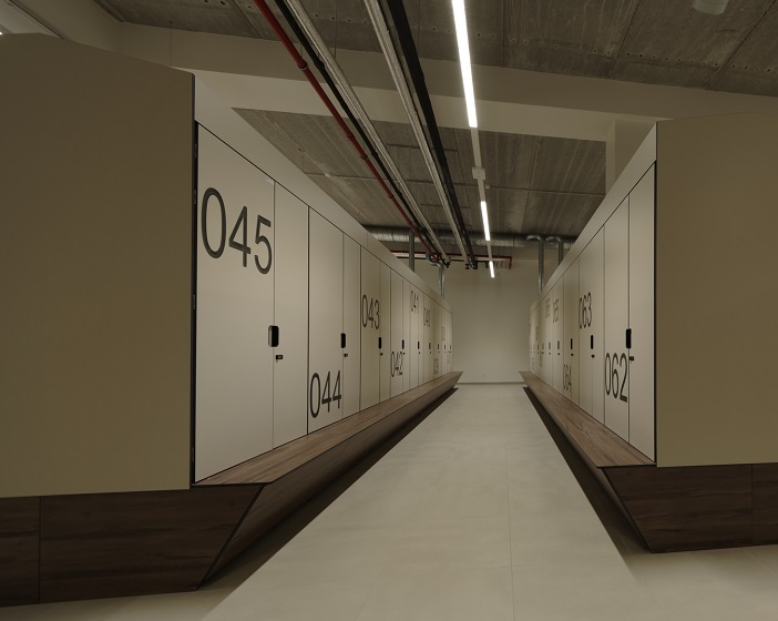 Hermeta HerboLock Solid lockers garderobekast kleedruimte brandweer Hasselt Belgie