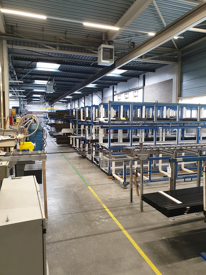 Hermeta Gevelbouw productie foto